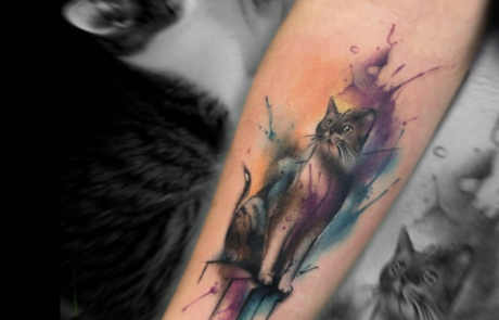 Cat Tattoos The Ink Factory (10)