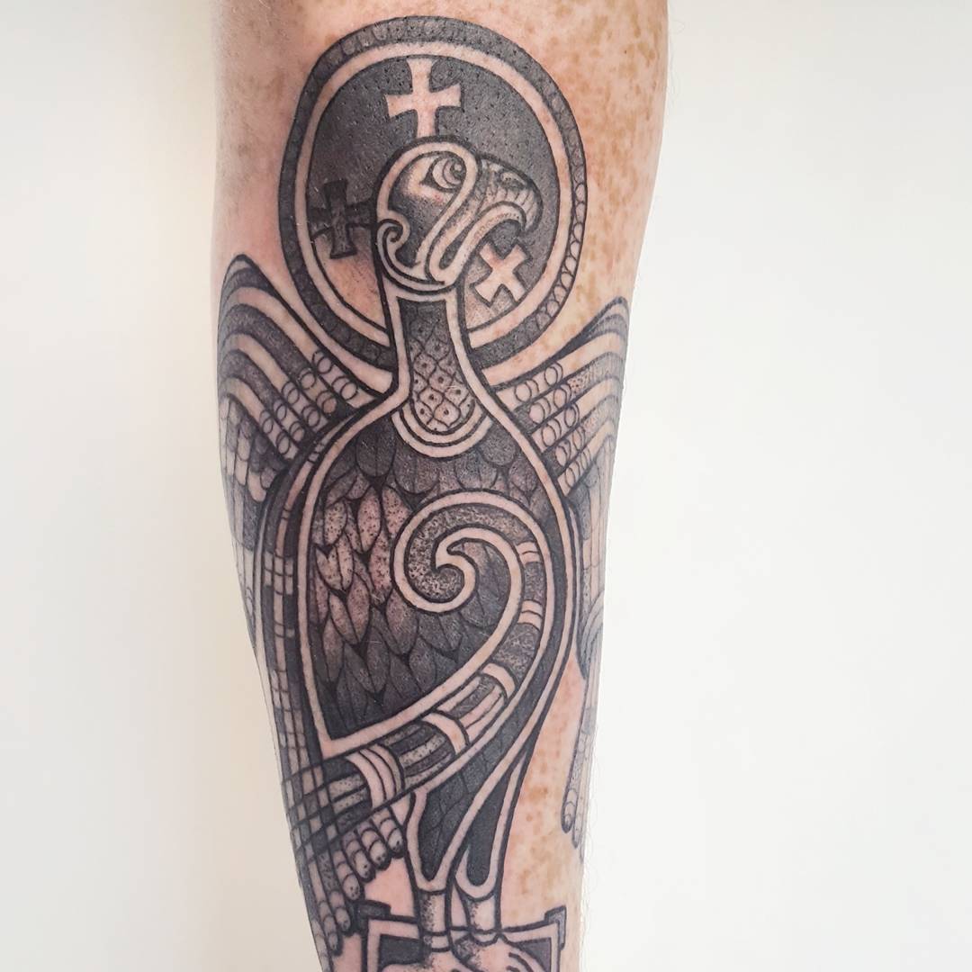 Celtic Tattoo lettering derived from The Book of Kells in 2023  Book of  kells Celtic artwork Celtic art