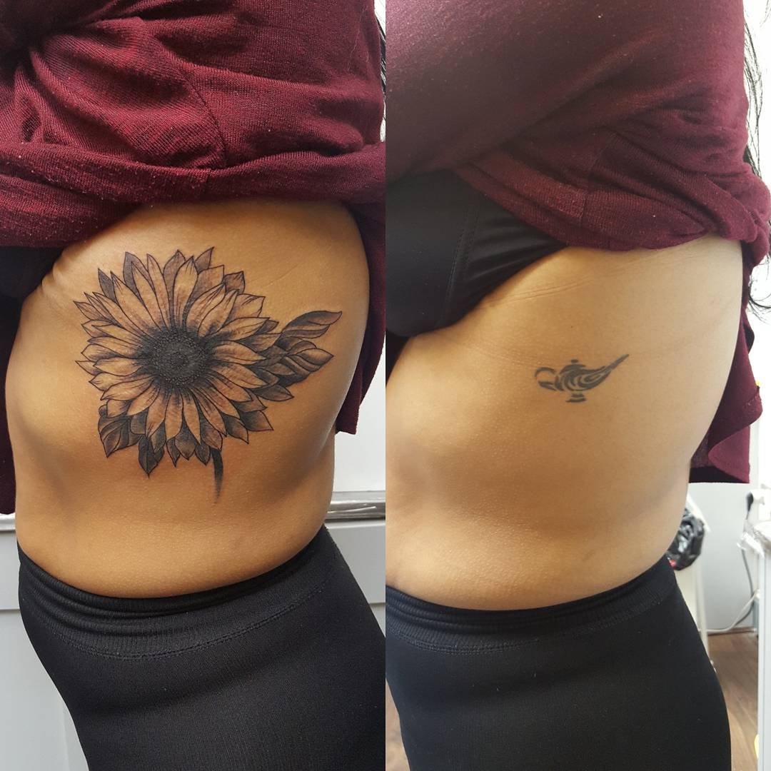 rib tattoos cover up