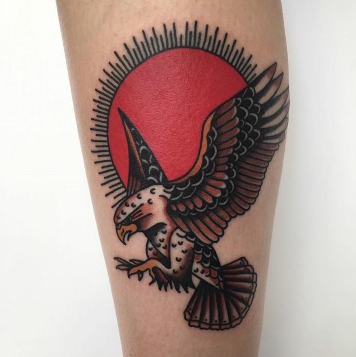 arm with bald eagle tattoo, facebook photo, tattoo, ink | Stable Diffusion
