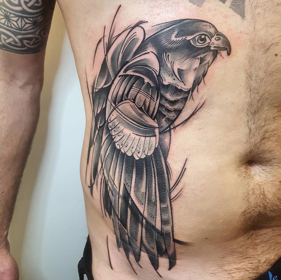 Discover more than 153 geometric eagle tattoo latest