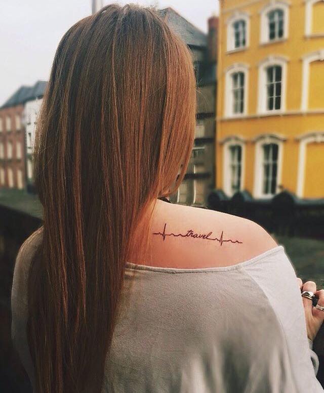 40 Meaningful Word Tattoos : Fine line script on the neck I Take You |  Wedding Readings | Wedding Ideas | Wedding Dresses | Wedding Theme