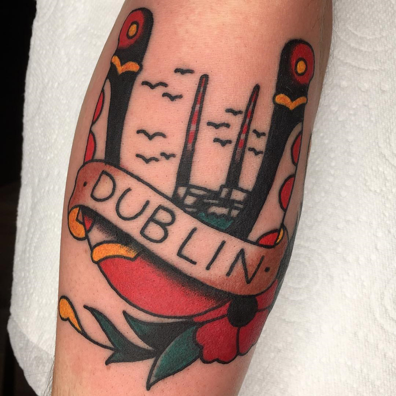 The black hat tattoo - We are here to brighten up your Monday! Want to add  color to your design? 🍭 Jota is you man! Book here :  hello@blackhatdublin.com @casas_tattoo  https://www.theblackhattattoo.com/jota-tattoo-artist-dublin/ #tattooing #