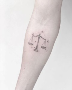 single needle tattoo